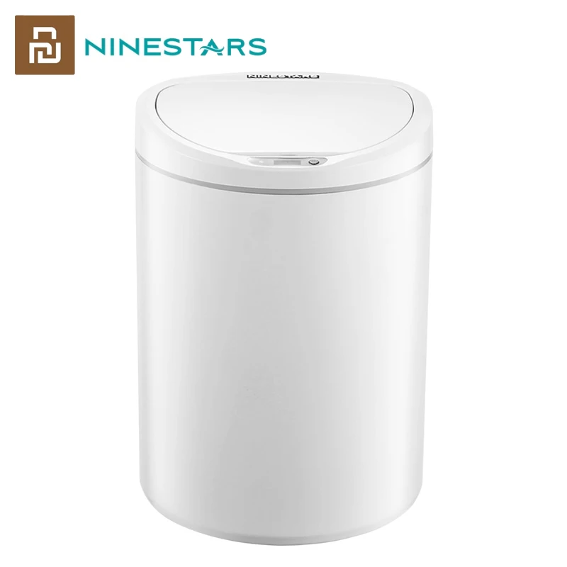 NINESTARS Интеллектуальный индукционный мусорный бак для кухни гостиной ванной