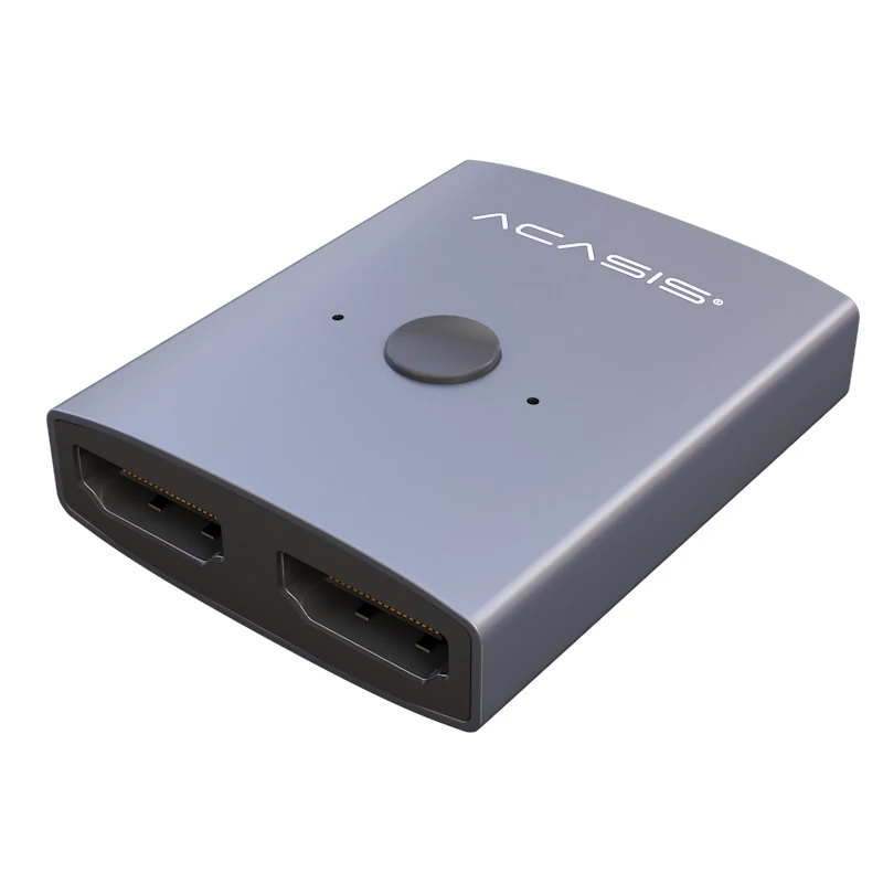 Only HDMI Switch Acasis HDMI переключатель Bi-Direction 2,0 HDMI 4 k@ 60Hz коммутатор 1x2/2x1 адаптер 2 в 1 out конвертер для PS4/3 tv Box HDMI сплиттер - Цвет: Only HDMI Switch