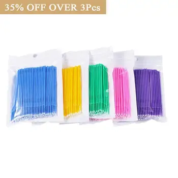 

100pcs Disposable Micro Brushes for Eyelash Extensions Wholesale Disposable Micro Brushes for Eyelash Extensions