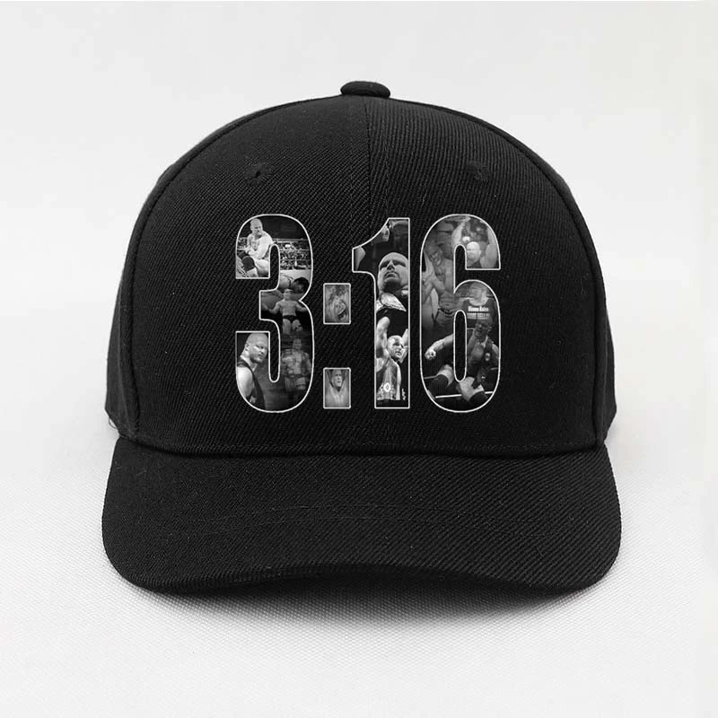 Stone Cold Steve Austin 316 Men Women Plain Baseball Cap Solid Color