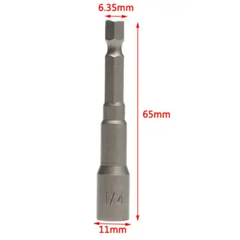 

Supplies Drill Bits 10pcs Magnetic Nut Screwdriver Chrome Vanadium Steel