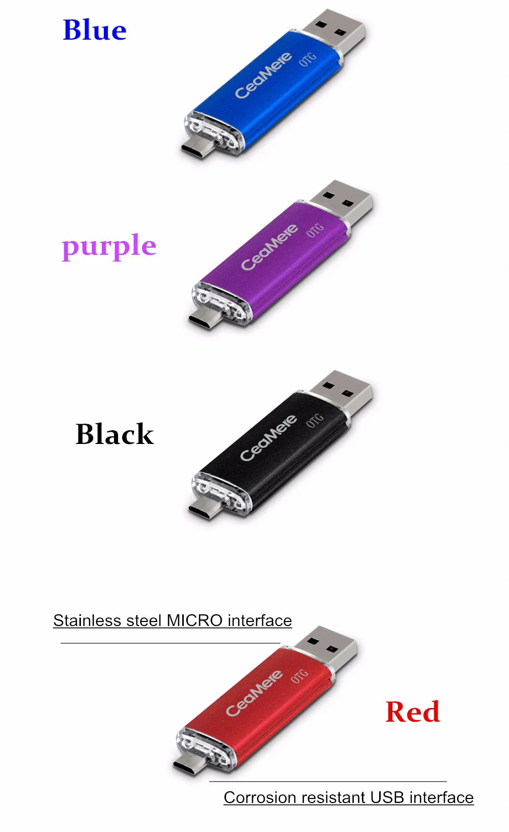 Флеш-накопитель Smare otg USB флэш-накопитель смартфон 16gb32 GB/64 GB/128 GB флеш-накопитель флеш-диск USB 2,0 для смартфона