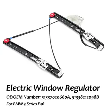 車電動ウインドレギュレータフロント右窓リフターレギュレータ車スイッチリレー BMW 3 シリーズのために適合 E46 1995- 2008