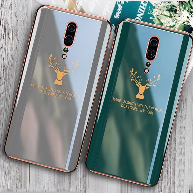 Чехол с покрытием для OPPO Reno Ace 2 Z A5 A9 2020 мягкий силиконовый ударопрочный чехол из