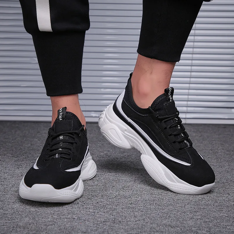 

Dad Shoes MEN'S SHOES Summer 2019 New Style Online Celebrity Shoe Men's Trendy Shoes MacBook Breathable Casual Extra High Athlet