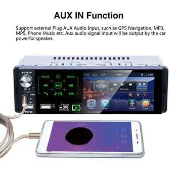 

Lightweight Car 4.1 Inch Mp5 Player Touch Hd Capacitive Screen Car Home Travel Essential