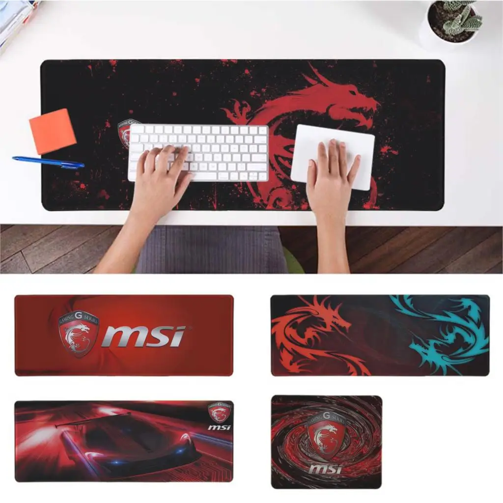 MaiYaCa Boy Gift Pad MSI Logo gamer play mats Mousepad Free Shipping Large Mouse Pad Keyboards Mat|Коврики для мышей| | АлиЭкспресс