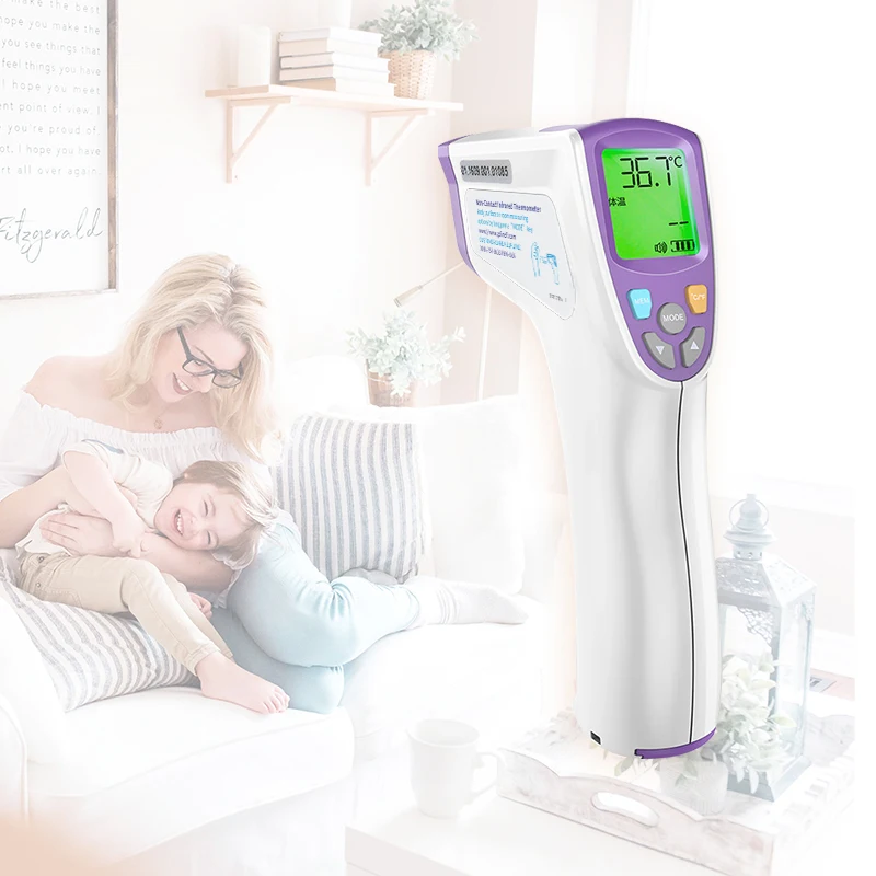 

TD133-A01 Infrared Thermometer Non-contact LED Display Digital Baby/Adult Temperature Measure