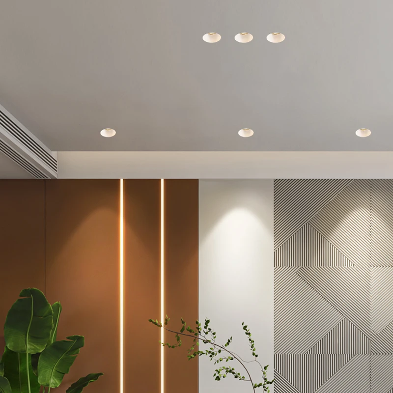  BRGT LED Frameless Spotlight Easy To Installed  Recessed Ceiling Lamp No Border Home-style For Living Room Gallery Lighting 3
