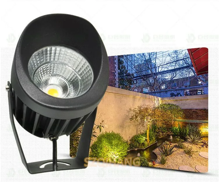 Высокое качество 30 Вт COB Светодиодный прожектор Водонепроницаемый IP68 наружная садовая лампа рекламный знак свет проекционный газон лампы