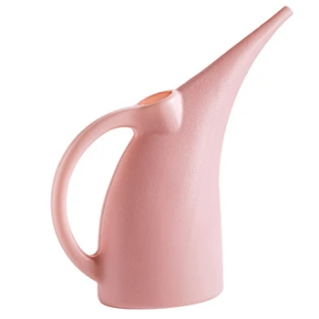 

Pink Plastic Long Mouth Flower Watering Can Garden Plants Watering Pot Sprinkling Plant Watering Tools Garden Supplies