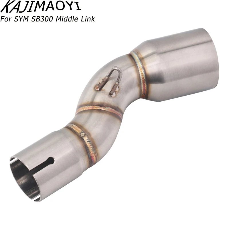 Для SYM SB300 SB 300CR Escape аксессуары слипоны мотоцикл глушитель средняя звено трубы
