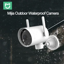 2019Xiaomi уличная камера IP66 Водонепроницаемая wifi умная Камера 270 hoek 1080P двойная антенна signaal IP Cam nachtzicht Met mijia APP
