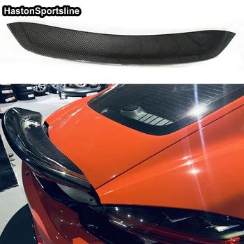 

For Porsche 718 Cayman Boxster Carbon Fiber Car racing Rear Duck Spoiler Trunk Wings 2016-2019