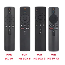Пульт дистанционного управления для Xiaomi Mi TV, Box S, BOX 3, MI TV 4X голосовой Bluetooth с управлением Google Assistant Пульт дистанционного управления для Xiaomi Mi TV, Box S, BOX 3, MI TV 4X голосовой Bluetooth с управлением Google Assistant
