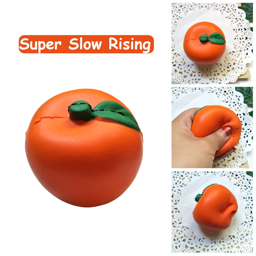 Stresses Reliever Squeeze Toy Red Apple Slow Rising Cream Scented Stress Relief Toys Kids Birthday Gift Juguetes Antiestrés | Игрушки и