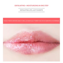 Rose Lip Masks Moisturizing Dry Lips Smooth Lip Lines Brighten Lip Tone Anti-Drying Exfoliating Lip Nourishing Cream Lips Care
