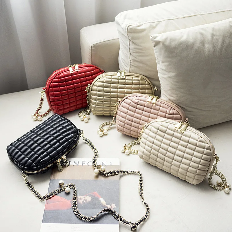 

943 New Style WOMEN'S Bag Summer Shell Bag Shoulder Bag Over-the-shoulder Bag Japanese Korean Trending Fashion a Generation of F