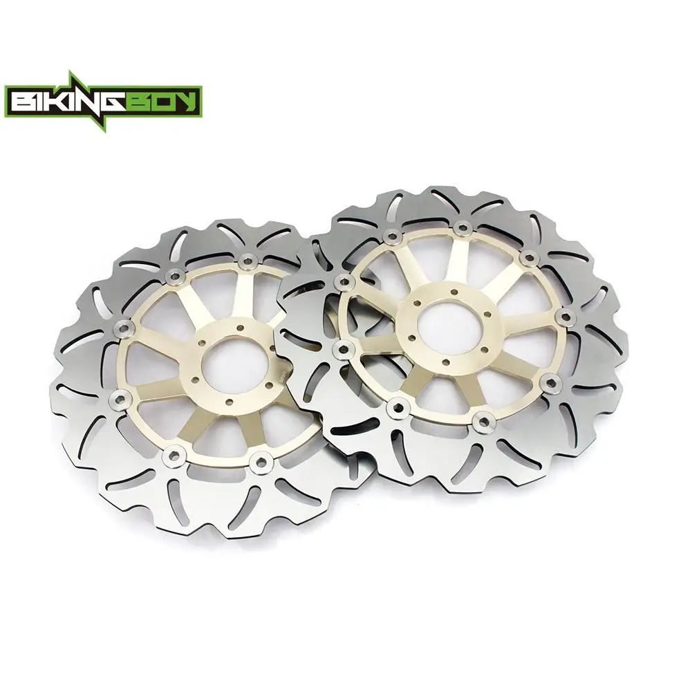 Bikingboy Front Brake Discs Disks Rotors For Honda Cbr 1100 Xx
