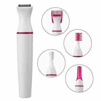 

5-in-1 Electronic Painless Shaving Face Remover Body Hair Removal Epilator Eyebrow Men's Cordless Haircut