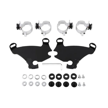 

39mm Gauntlet Fairing Trigger Lock Mount Fit for Harley Sportster XL883 1200 88-UP Iron 883 XL883N Seventy TwoXL1200V Sportster