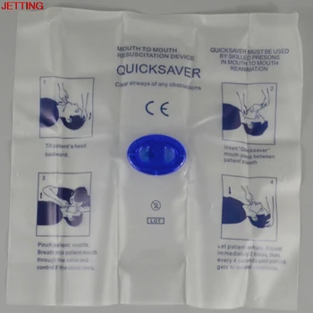 

Mouth Mask Hygiene First Aid CPR Resuscitator Emergency Rescue Face Shield 1Pcs