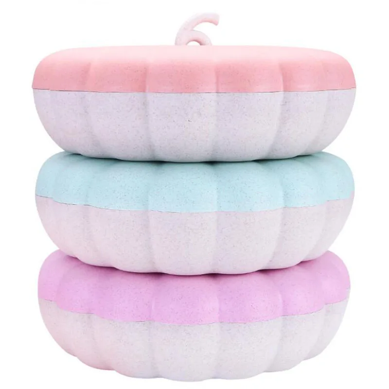 

Creative wheat straw New Year with lid candy tray household storage box with large capacity of dried fruit separation