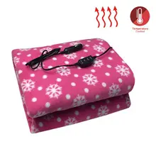 12V одеяло для электромобиля с подогревом, для путешествий, зимы, кемпинга(6" x 40", розовый) U90A