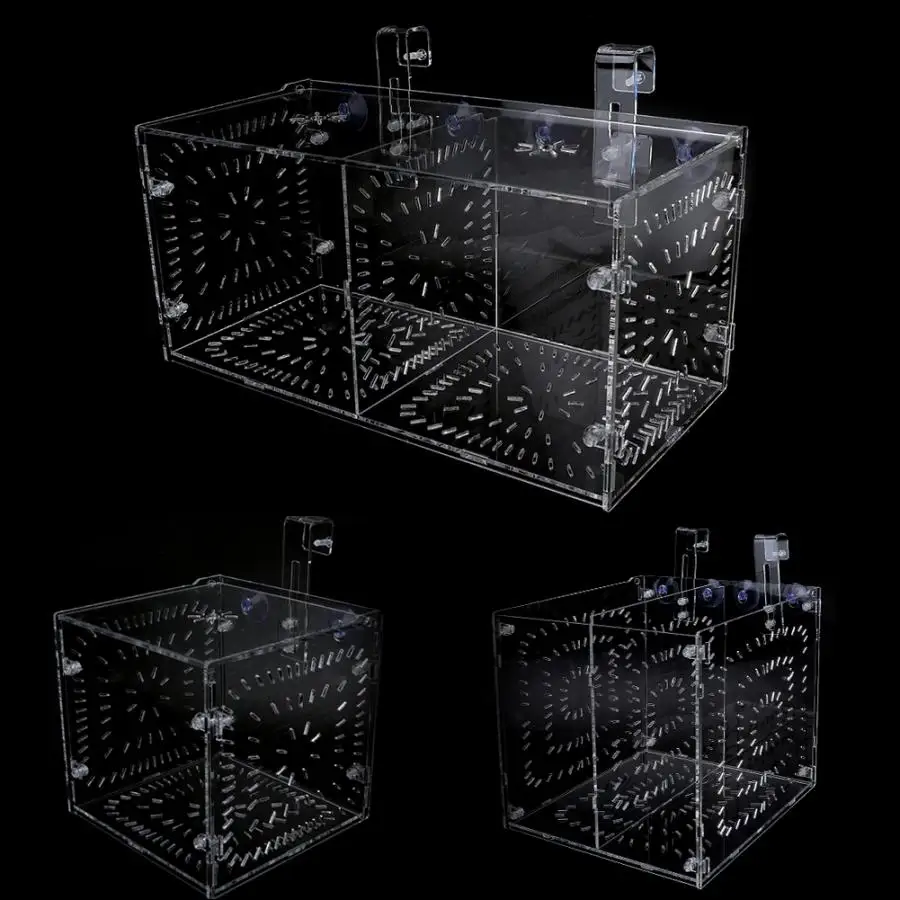 Аквариум для разведения аквариума изолирующая коробка для разведения саженцев инкубация репродукция для аквариума для рыб