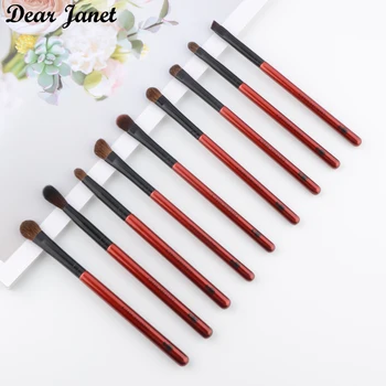 

Chichodo 9pcs/Set profesional eye makeup brushes Kit pony hair blending eyeshadow shadow smoky Pencil concealer makeup brush set