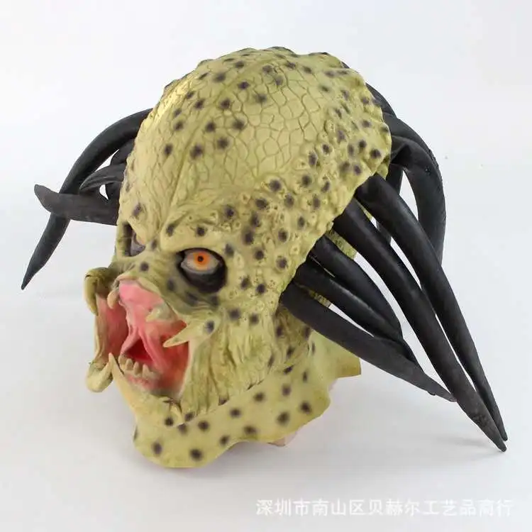 

Special Shape War Predator Latex Head Band Halloween Horror Mask Party Dressing up Ball Performance Props