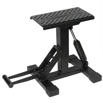 

New Dirt Bike Adjustable Lift Stand Motorcycle Motocross Dirtbike Enduro Black