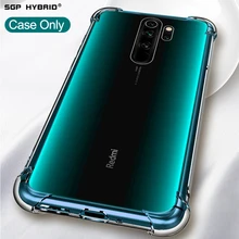 Coque de Protection pour Xiaomi Redmi Note10 Note 10 8 8t 7 6 5 CC9 Pro 8a 7a 10Pro 4x4 6a Silicone Transparent coque arrière(China)