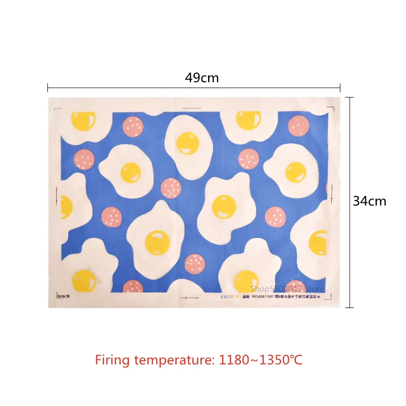 Ceramic Transfer Paper New Underglaze Cartoon Decal Paper DIY Ceramic Coloring Transfer Paper Jingdezhen High Temperature Underglaze Decal