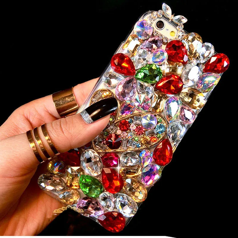 Luxury-3D-Color-Diamond-Case-Rhinestone-Bling-Phone-Cover-Crystal-funda-coque-for-iPhone-XS-MAX (3)