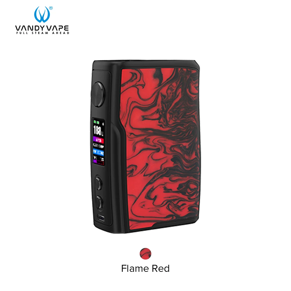 Vandy vape vwell бокс мод 188 Вт Водонепроницаемый стартер Vape мод подходит Двойной 18650 батарея электронная сигарета для танка Атомайзер