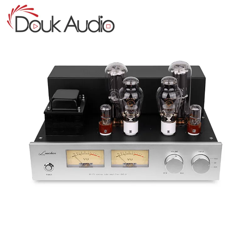 Douk audio Hi-end 300B Push 845 Hi-Fi вакуумный ламповый усилитель класса А стерео-клапан усилитель мощности 25 Вт+ 25 Вт