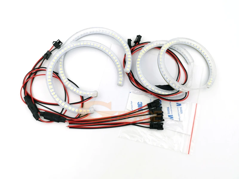 Для BMW E63 E64 630Ci 630i 645Ci 650i M6 2003 2010 ультра яркий SMD светодиодный комплект колец