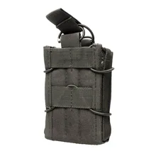 Molle Pouch тактическая Единичная винтовка Mag Pouch Военная армейская Мультикам для охоты Molle Pouch для M4 M14 AK G3 EM6345