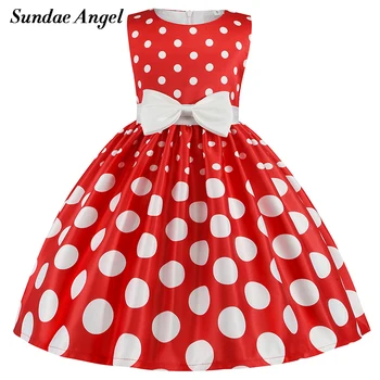

Sundae Angel Princess Dress Girls Robe Sleeveless Solid Appliques Back Big Bowknot Mesh Enfant Train Ball Gown Dresses Costume