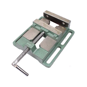 

5 Inch Drilling Machine Vise Woodworking Simple Pliers Table A Flat Nose Clamp Drill Multifunction Hand Tools