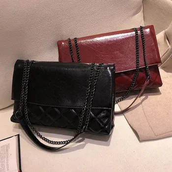 

Female Crossbody Thread Bags For Women 2020 Leather Luxury Handbags Designer Sling Sac A Main Ladies Hand Shoulder Messenger Bag