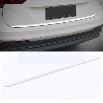 

for Europe version 2016 2017 2018 VW Tiguan mk2 all-around package edge car styling rear bumper trim cover sticker
