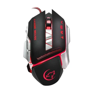 

YWYT G810 Wired Mouse Gaming Mouse Colorful Breathing Light Ergonomics