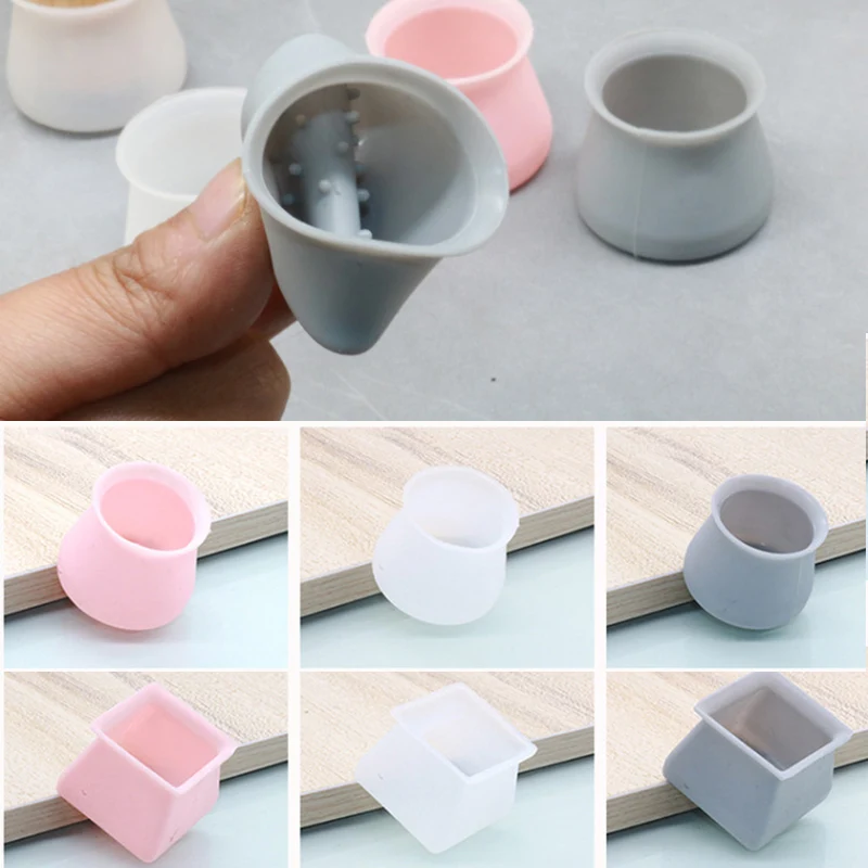 16 шт. силиконовый коврик для ног на стол толстый нескользящий Защита Нижняя