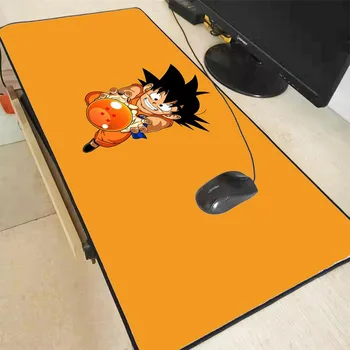 

Mairuige Dragon Ball Anime Gaming Mouse Pad with Stitched Edges Rubber Base Extended XXL Mousepad Computer PC Keyboard 900*400mm