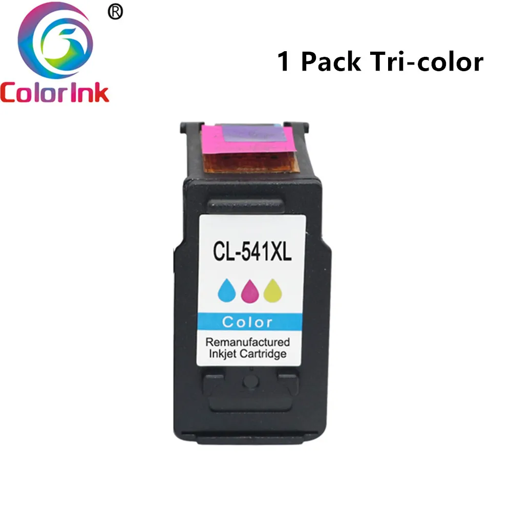 ColoInk PG-540 PG-540XL PG540 PG540XL PG 540 540XL чернильные картриджи восстановленные Pixma MG-2150 MG-2250 MG-3150 MG-3250 MG-4150 - Цвет: 1 Pack Color
