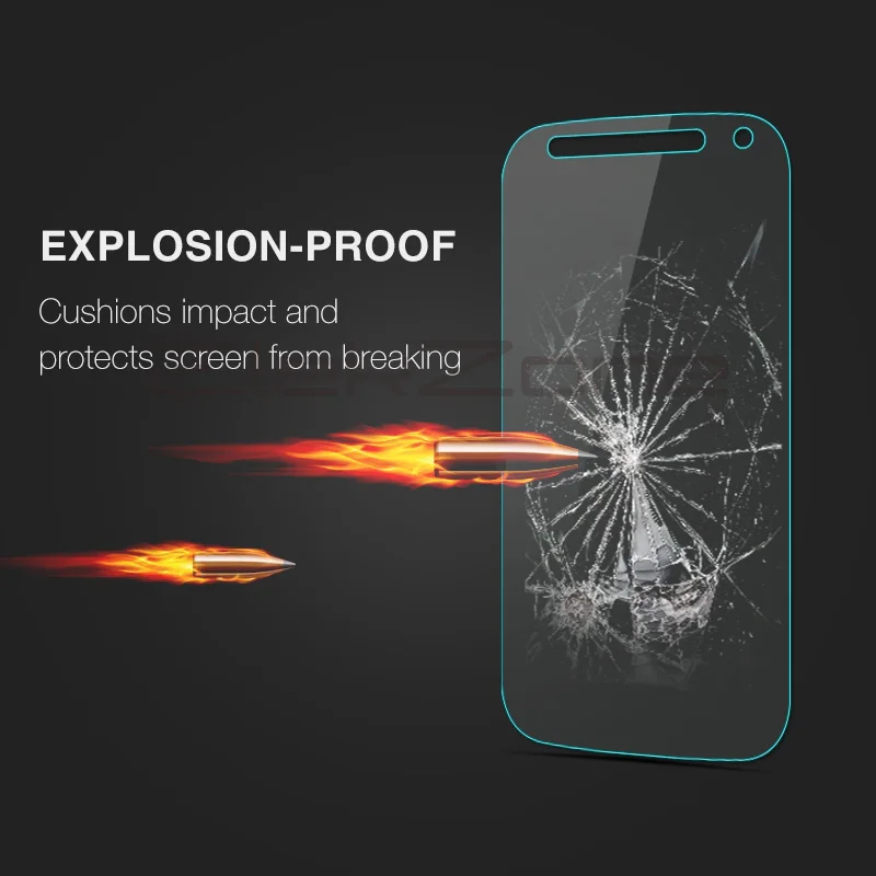 Пленка из закаленного стекла для Motorola Moto E E2 M0TO G G2 G3 G4 Play 2.5D HD Защитная стеклянная
