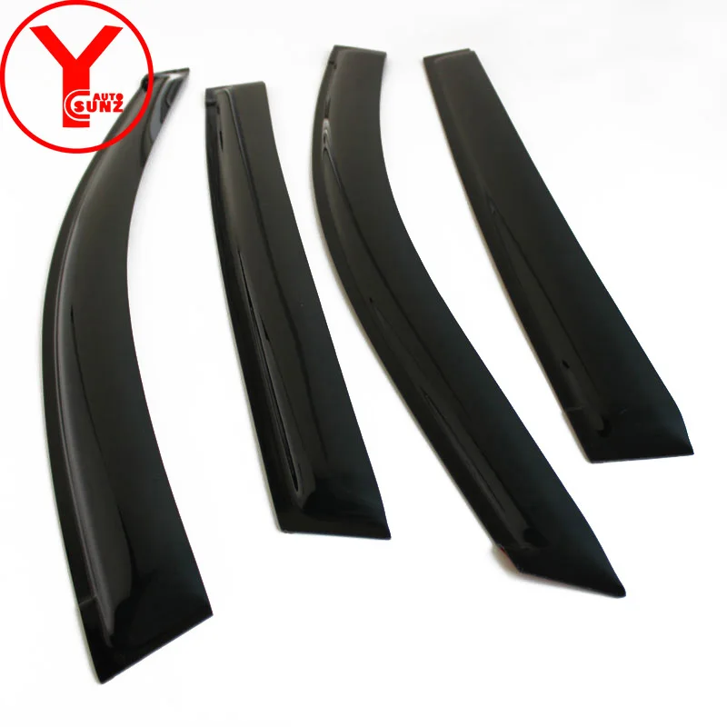 side wind window deflectors visor for car windshield on the windows accessories for toyota rav4 rav 4 2014 2015 YCSUNZ