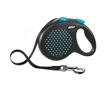 

FLEXI FLEXI DESIGN TAPE - Flexi-belt leash for animals roulette size 5 m L Blue
